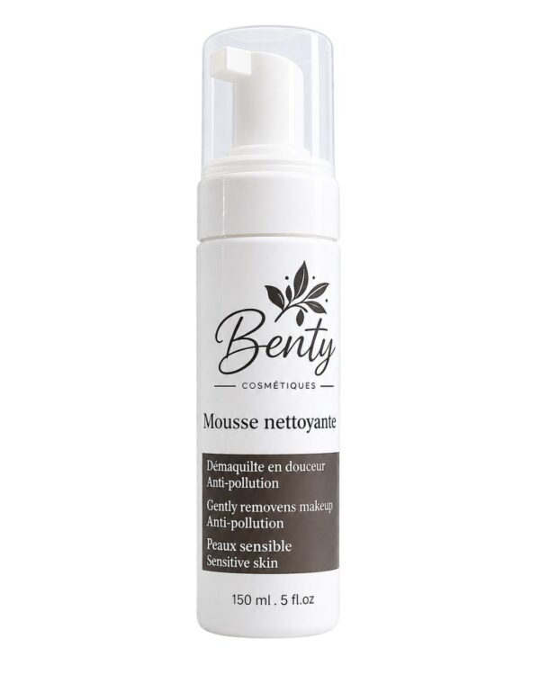 benty mousse nettoyante purifiante